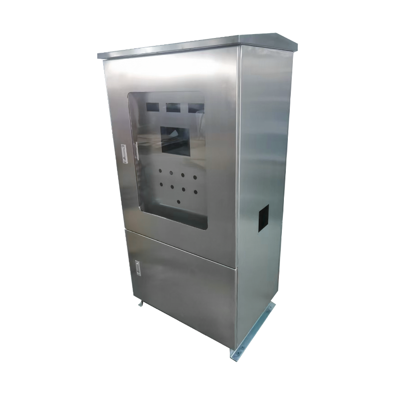 کابینت کنترل بصری در فضای باز استیل ضد زنگ